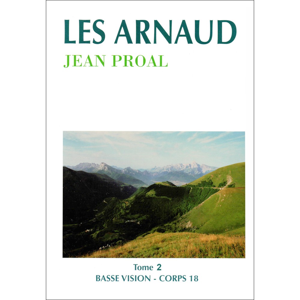 Les Arnaud, Proal, livres en gros caractères